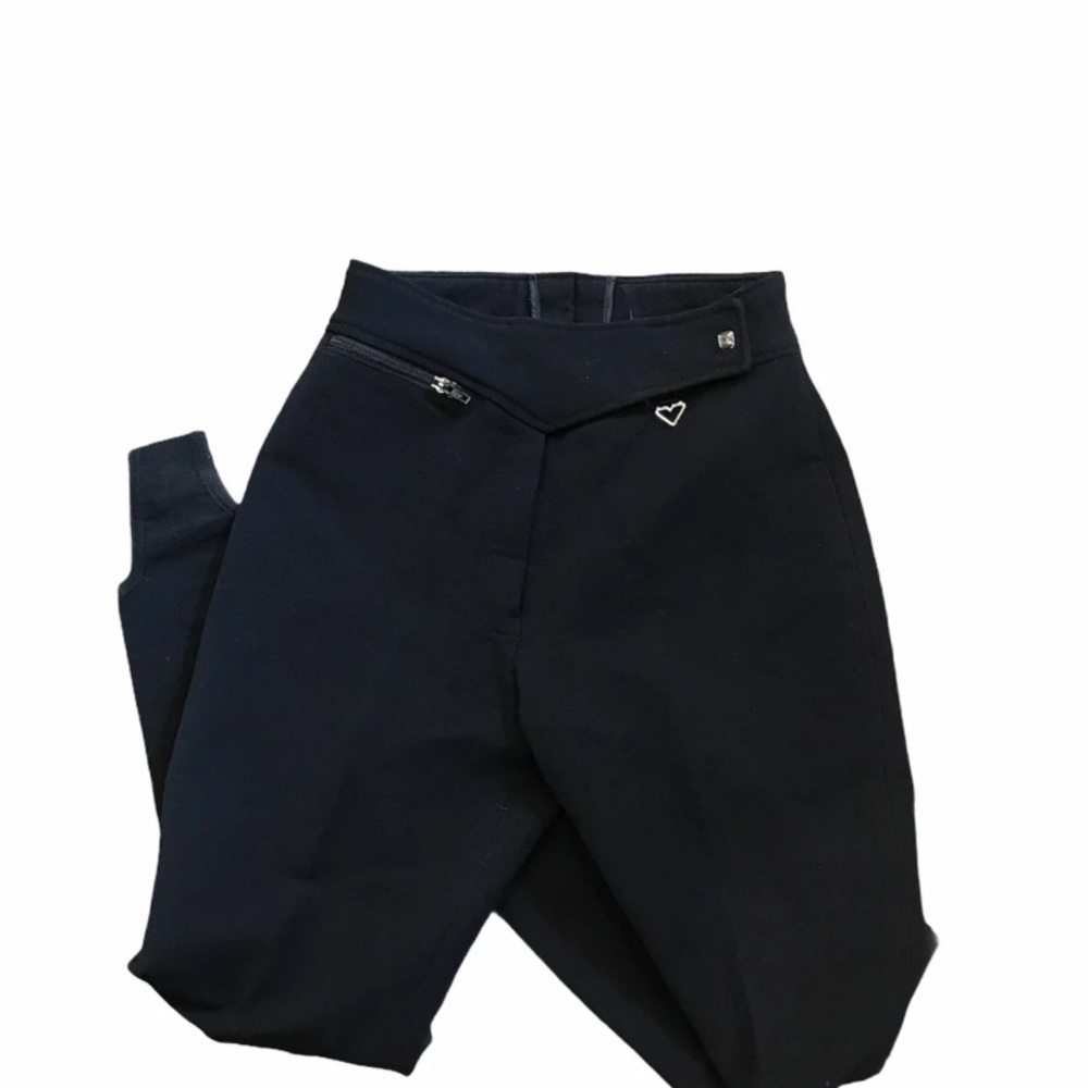 Obermeyer black stirrup ski pants